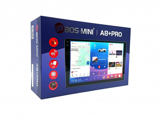 Купить BOS-MINI A8+ Pro  Автомагнитола 10" на Android 8+128 GB в Сургуте
