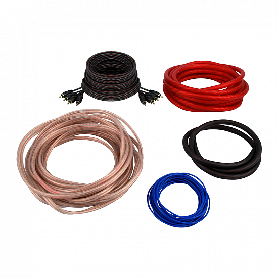 Купить ACV KIT 4.4 BR Комплект проводов для 4-х канального ус-ля 4AWG/Mini ANL 60A в Сургуте
