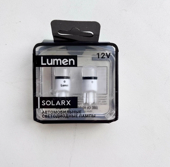 Купить Лампы светодиодные Lumen Solarx T10 W3000K W5W 12V в Сургуте