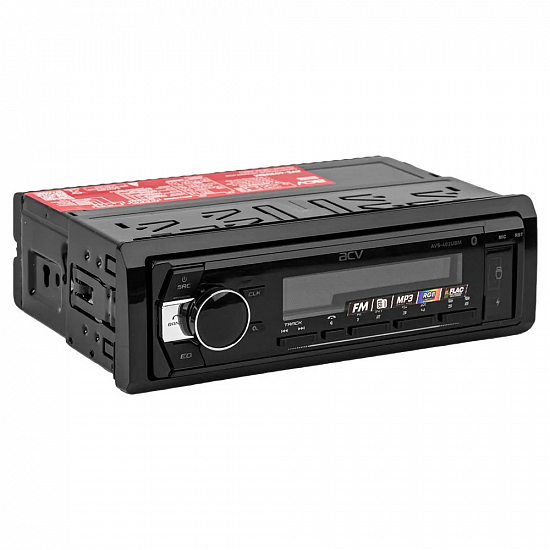 Купить ACV AVS-402UBM 1Din/мультицвет/Bluetooth/USB/TYPE-C/AUX/SD/FM/4*50 в Сургуте
