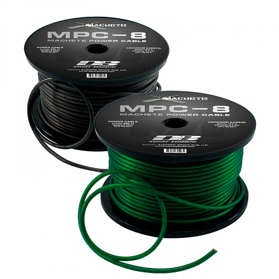 Купить Силовой кабель Deaf Bonce MPC-8GA Green в Сургуте