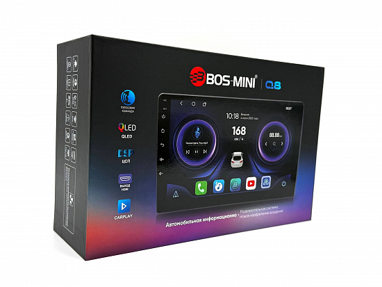 Купить BOS-MINI Q8 Автомагнитола 10" на Android 6+64Гб  в Сургуте