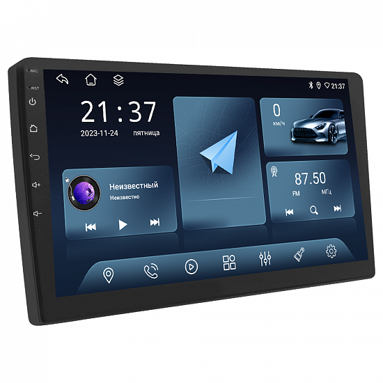Купить ACV AVS-401UBG 1Din/зеленая/Bluetooth/USB/TYPE-C/AUX/SD/FM/4*50 в Сургуте