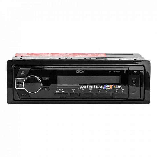 Купить ACV AVS-402UBM 1Din/мультицвет/Bluetooth/USB/TYPE-C/AUX/SD/FM/4*50 в Сургуте