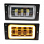 Купить ПТФ светодиодная ВАЗ 2110 (2 режима белый и желтый), 50W, 12/24V (2шт) (2113-50W) в Сургуте