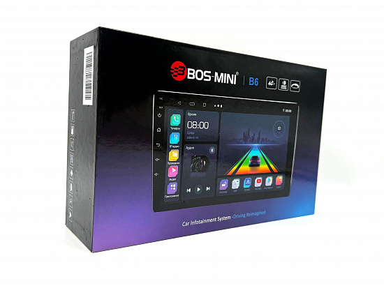 Купить BOS-MINI B6 Автомагнитола 9" на Android 4+64Гб в Сургуте